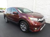 2017 Basque Red Pearl II Honda CR-V EX-L AWD #122390795