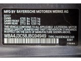 2018 4 Series Color Code for Mineral Grey Metallic - Color Code: B39