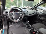 2017 Ford Fiesta ST Hatchback Charcoal Black Interior