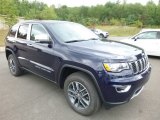 True Blue Pearl Jeep Grand Cherokee in 2018