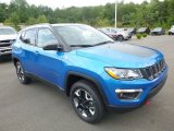 Laser Blue Pearl Jeep Compass in 2018