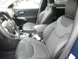 2018 Jeep Cherokee Latitude Plus 4x4 Black Interior