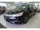 2017 Crystal Black Pearl Honda Accord Touring Sedan #122391076