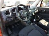 2017 Jeep Renegade Latitude 4x4 Black Interior