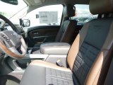 2017 Nissan Titan Platinum Reserve Crew Cab 4x4 Platinum Reserve Black/Brown Interior