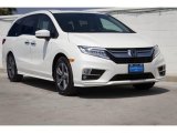 2018 White Diamond Pearl Honda Odyssey Touring #122457144