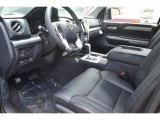 2018 Toyota Tundra Platinum CrewMax 4x4 Black Interior