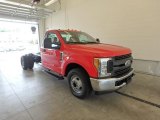 2017 Race Red Ford F350 Super Duty XL Regular Cab Chassis #122467469