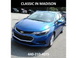 2018 Kinetic Blue Metallic Chevrolet Cruze LT #122467550