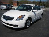 2008 Winter Frost Pearl Nissan Altima 2.5 S #12244471