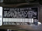 2018 Camry Color Code for Brownstone - Color Code: 4X7