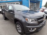 2017 Cyber Gray Metallic Chevrolet Colorado Z71 Crew Cab 4x4 #122479824