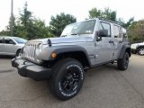 2017 Billet Silver Metallic Jeep Wrangler Unlimited Sport 4x4 #122479849