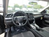 2017 Honda Civic EX-T Sedan Black Interior