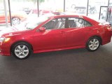 2007 Barcelona Red Metallic Toyota Camry SE #12244484