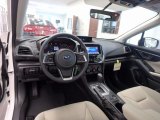 2018 Subaru Impreza 2.0i Premium 5-Door Ivory Interior