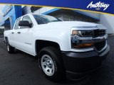 2018 Summit White Chevrolet Silverado 1500 WT Double Cab 4x4 #122499075