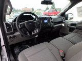 2018 Ford F150 XLT SuperCab 4x4 Earth Gray Interior