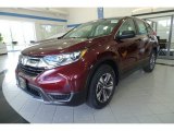 2017 Basque Red Pearl II Honda CR-V LX AWD #122499002