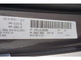 2018 Cherokee Color Code for Granite Crystal Metallic - Color Code: PAU