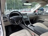 2017 Ford Fusion Hybrid SE Medium Light Stone Interior