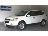 2009 Summit White Chevrolet Traverse LT AWD #12244556