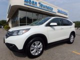 2013 White Diamond Pearl Honda CR-V EX AWD #122521465