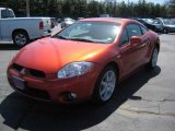 2008 Sunset Orange Pearlescent Mitsubishi Eclipse GT Coupe #12244470