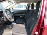 2017 Mitsubishi Mirage G4 ES Black Interior