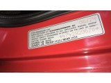 1974 Porsche 914 1.8 Info Tag