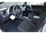 2017 Toyota RAV4 XLE Black Interior