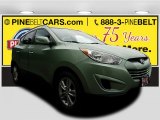 2010 Kiwi Green Hyundai Tucson Limited #122559392