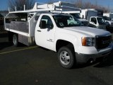 2008 Summit White GMC Sierra 3500HD Regular Cab Chassis Commercial #12243310