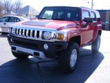 2008 Victory Red Hummer H3 X #12238399