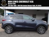 2018 Pacific Blue Kia Sportage EX AWD #122572303