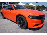 Go Mango Dodge Charger in 2018