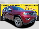 2018 Velvet Red Pearl Jeep Grand Cherokee Limited 4x4 #122572276