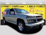 2011 Sheer Silver Metallic Chevrolet Colorado LT Crew Cab #122572272