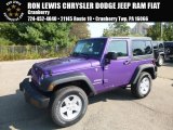 2017 Xtreme Purple Pearl Jeep Wrangler Sport 4x4 #122572309