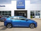 Electric Blue Metallic Hyundai Ioniq Hybrid in 2017