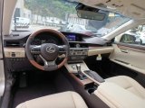2017 Lexus ES 300h Hybrid Parchment Interior