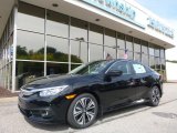 2017 Crystal Black Pearl Honda Civic EX-T Sedan #122601399