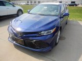 2018 Blue Crush Metallic Toyota Camry LE #122623118