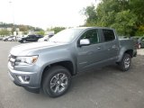 2018 Satin Steel Metallic Chevrolet Colorado Z71 Crew Cab 4x4 #122622985