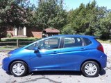 2015 Aegean Blue Metallic Honda Fit LX #122622823