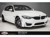 2018 Mineral White Metallic BMW M3 Sedan #122623020