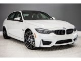 2018 BMW M3 Mineral White Metallic