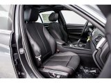 2018 BMW 3 Series 330e iPerformance Sedan Black Interior