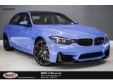 2018 Yas Marina Blue Metallic BMW M3 Sedan #122646359