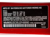 2018 Hardtop Color Code for Blazing Red Metallic - Color Code: B83
